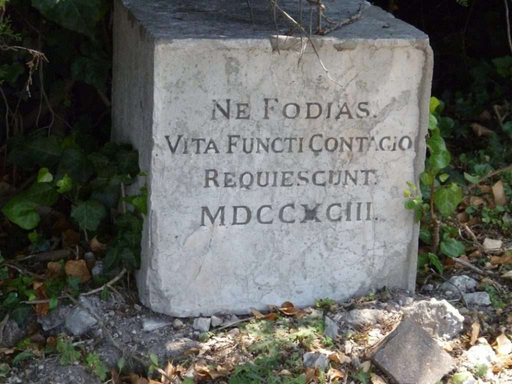Poveglia lapide