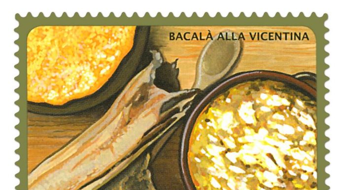 Il bacalà alla vicentina diventa francobollo bacalà alla vicentina francobollo