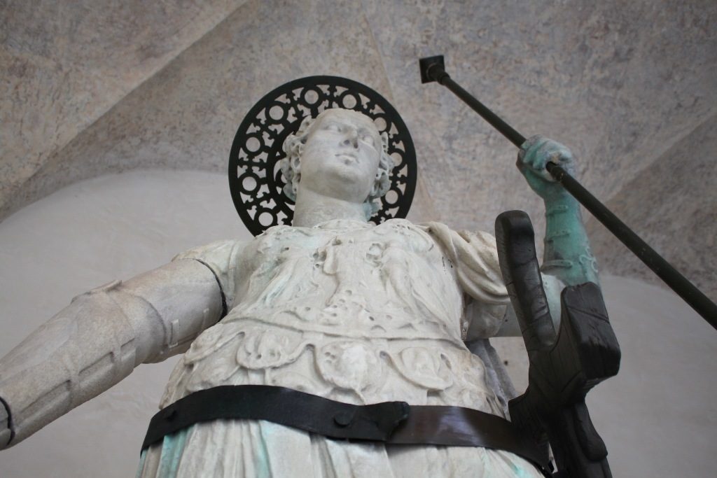 statua del todaro statua di san marco patrono di venezia sgaialand magazine angela forin
