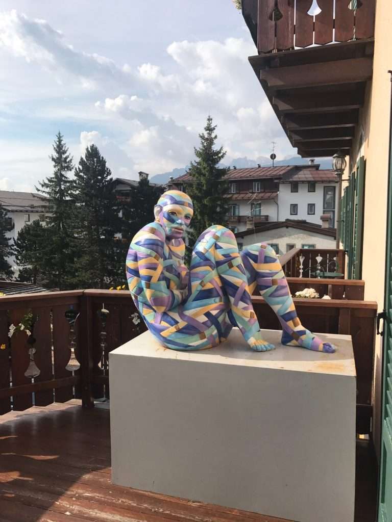 rabarama paola epifani cortina d'ampezzo ambra cortina luxury hotel sgaialand magazine mostra