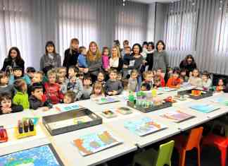 A Vicenza la nuova aula creativa del Premio Giotto “La matita delle idee” premio giotto " La matita delle idee"