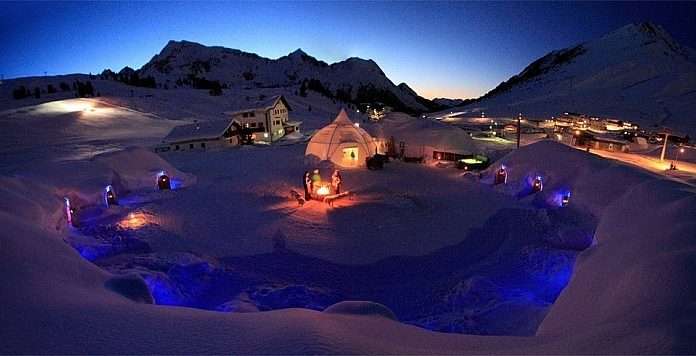 San Valentino in igloo a quota 2.000 metri san valentino in igloo