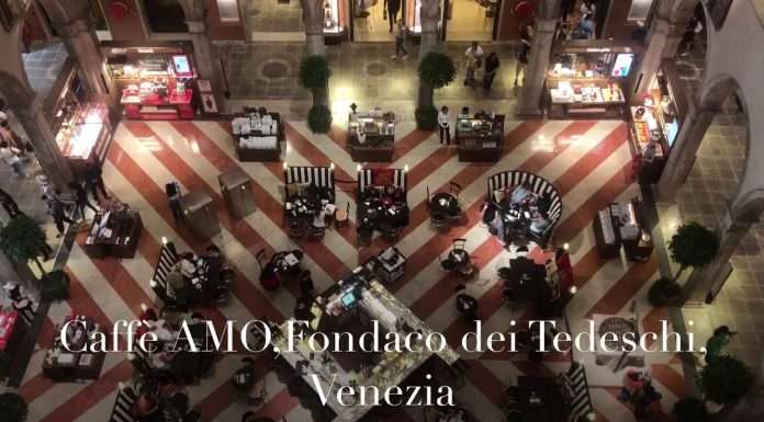 Un Caffè Meraviglioso: Caffè AMO, Fondaco dei Tedeschi, Venezia
