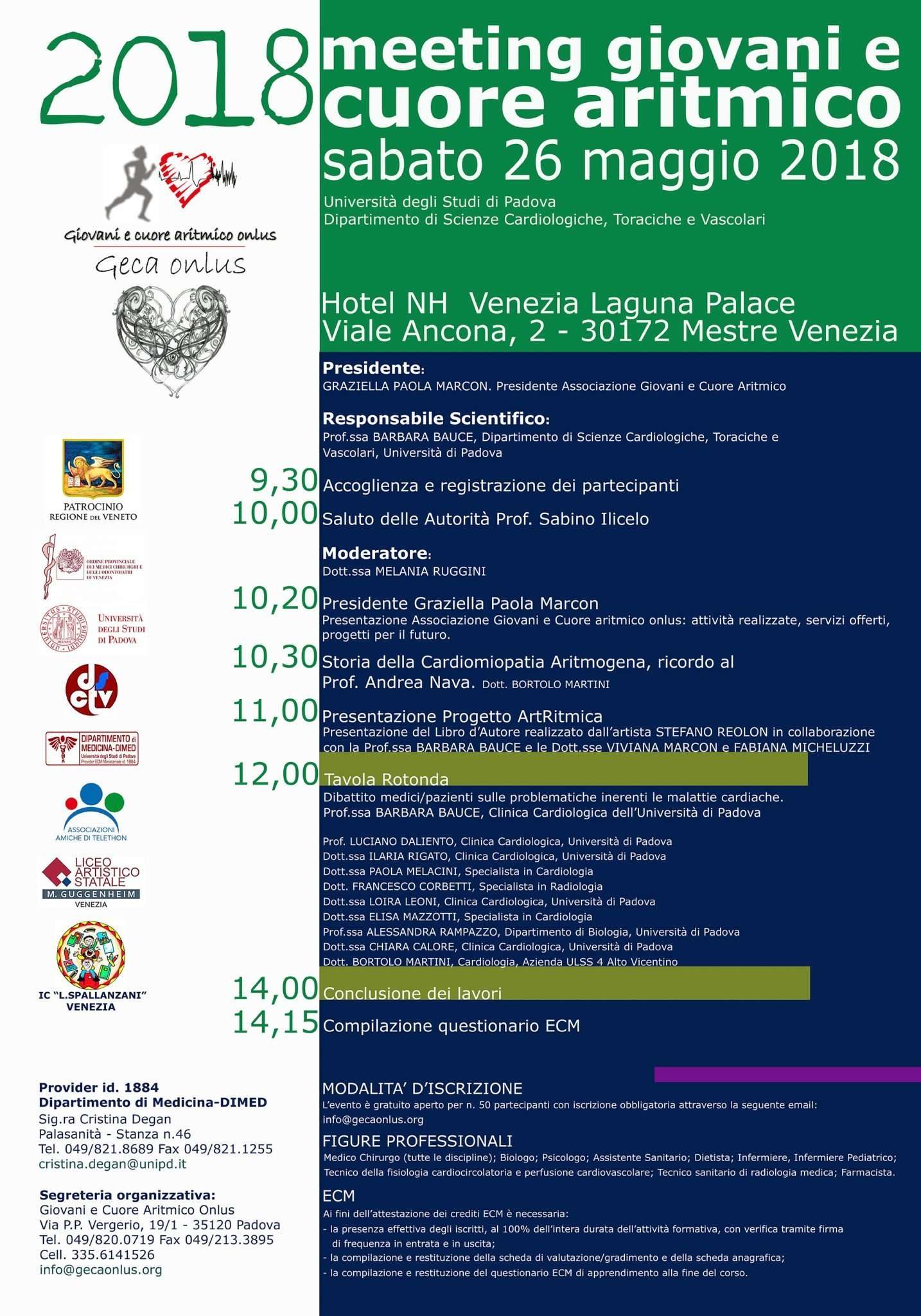 Giovani e Cuore Aritmico 2018