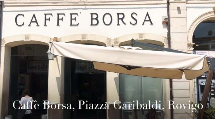 Un caffè meraviglioso: il Caffè Borsa di Piazza Garibaldi a Rovigo