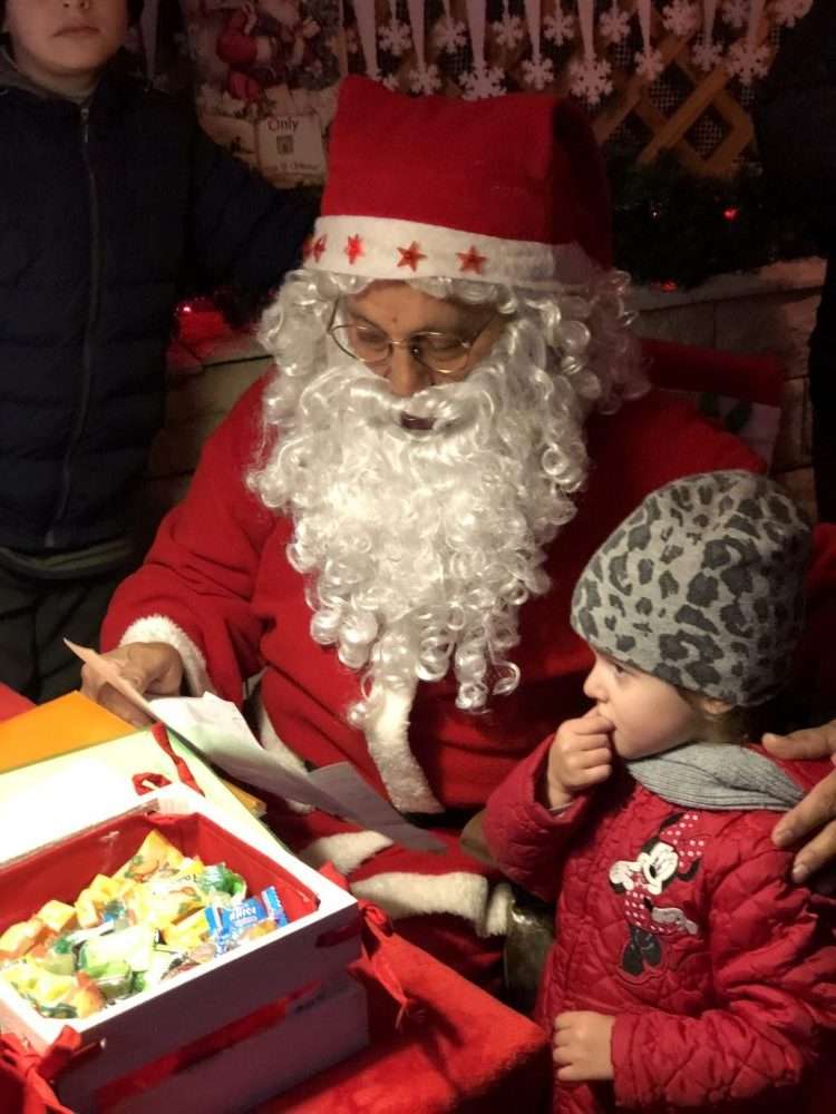 casa di babbo natale sandon di fosso