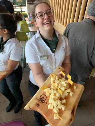 formaggio asiago dop pepite mc donald's