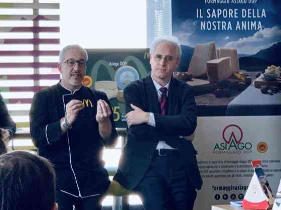 formaggio asiago dop pepite mc donald's