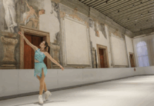 Una pista di ghiaccio a Palazzo Diedo: Eisfeld II di Olaf Nicolai a Venezia pista di ghiaccio Palazzo Diedo Venezia