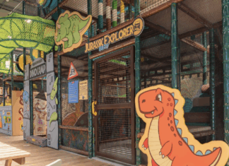 Wonderwood Dino Camp Vicenza è il parco giochi indoor a tema dinosauri pensato per il gioco attivo dei bambini Dino Camp Vicenza Wonderwood